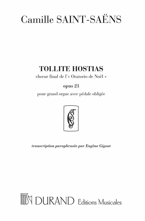 Tollite Hostias Orgue (Gigout) (Oratorio De Noel)